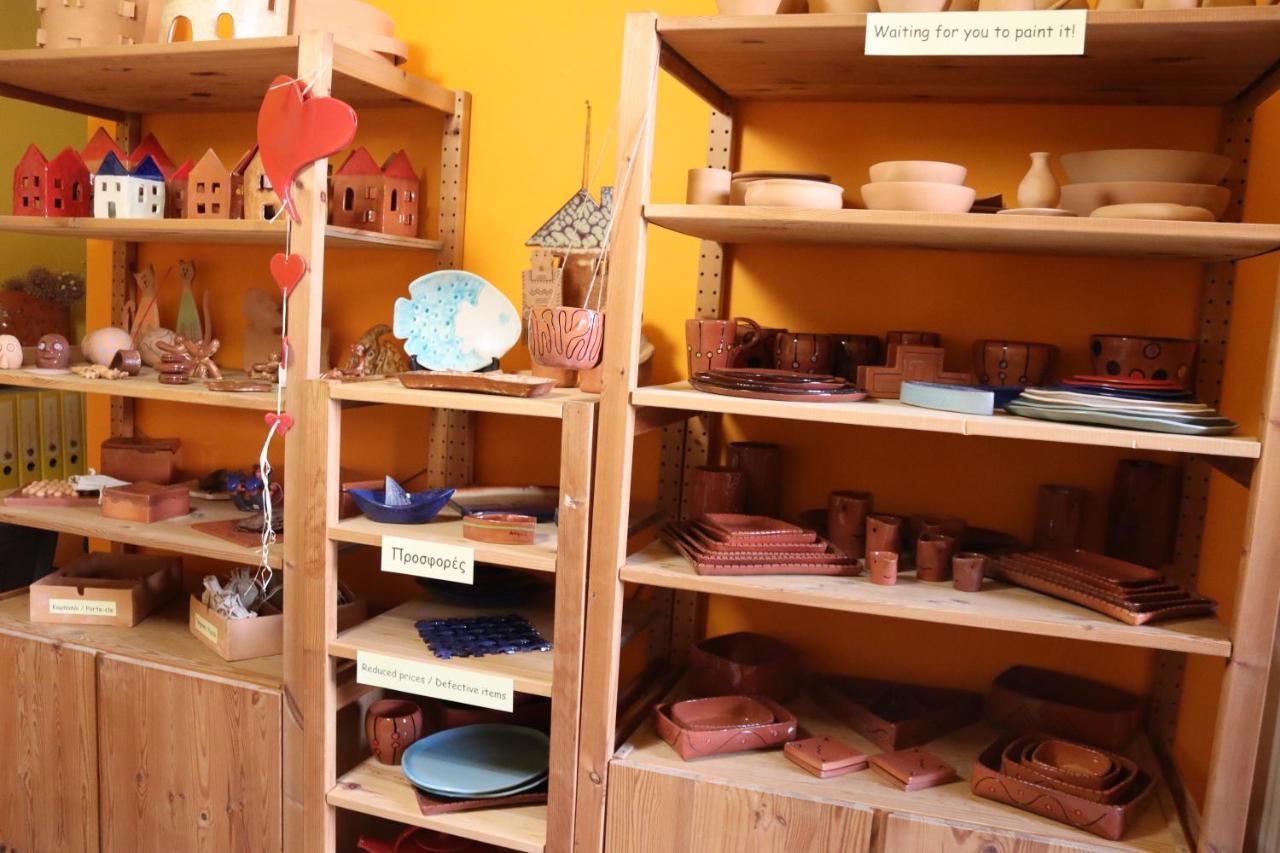 Entire Independent Maisonette Near Heraklion Pottery Classes Petrokéfalo Kültér fotó